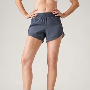 ATHLETA Mesh Racer Run 4” Short
